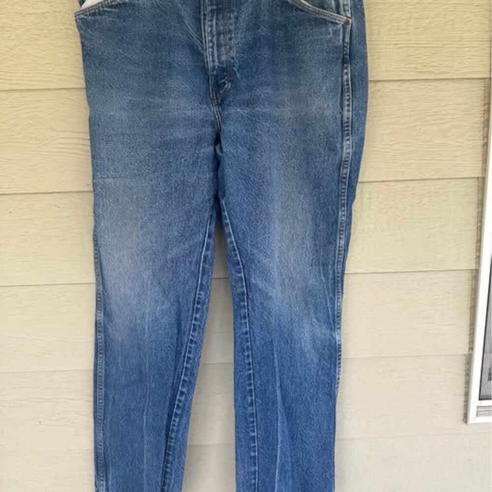 Dickies Men’s Relaxed Fit Straight Leg Jeans 38x32 Medium Wash